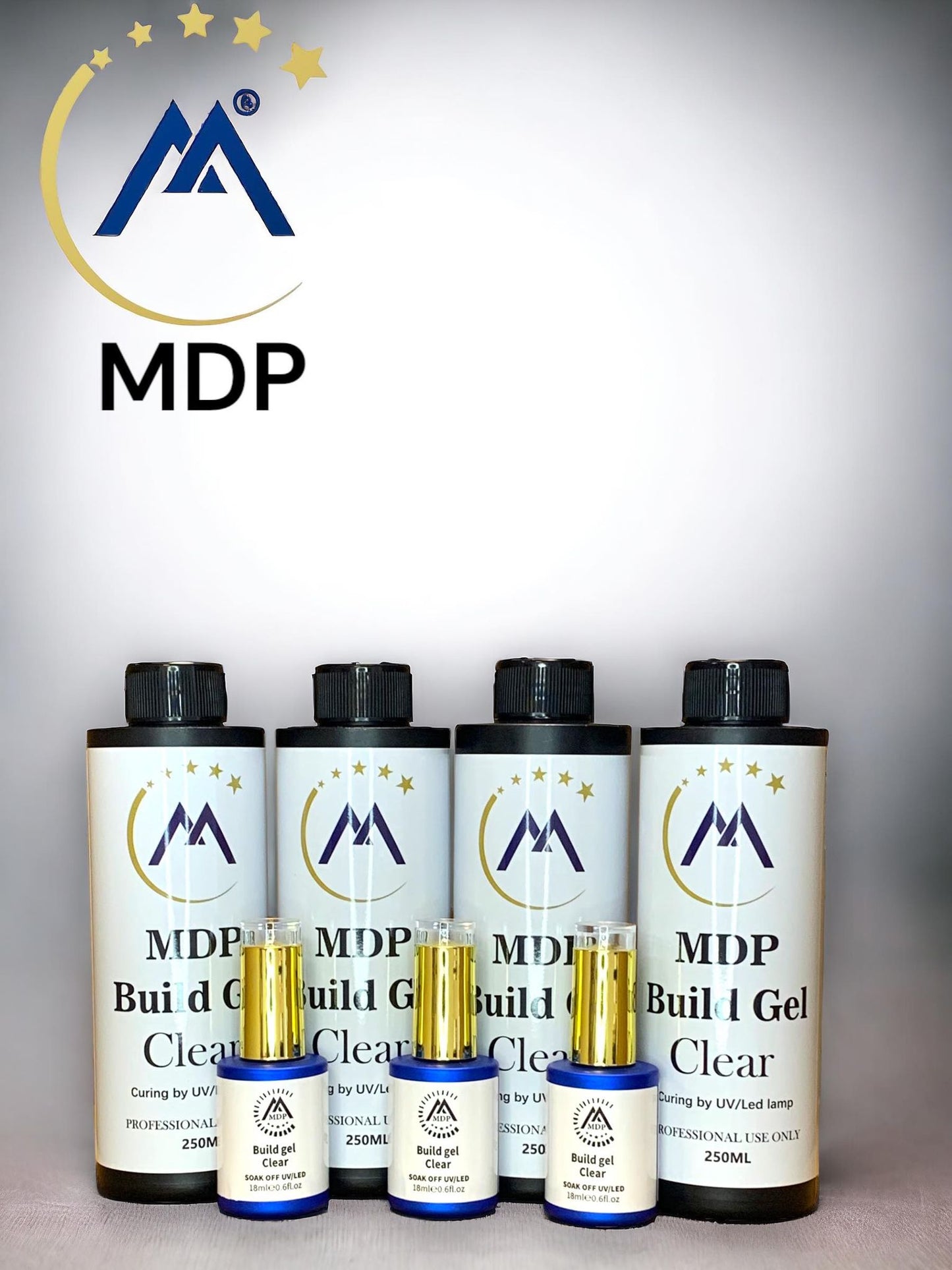 MDP build gel clear