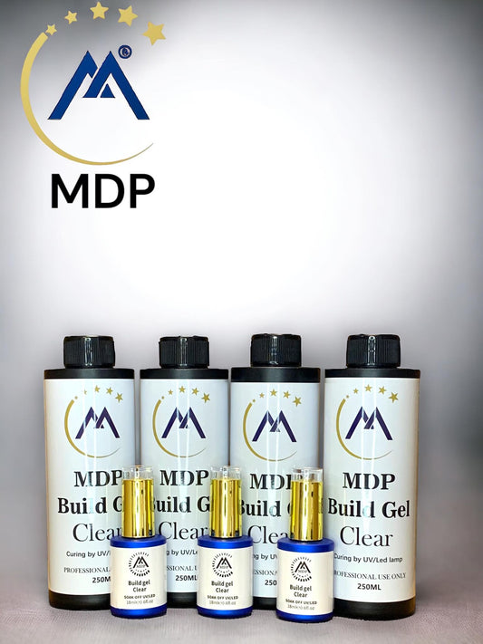 MDP build gel clear