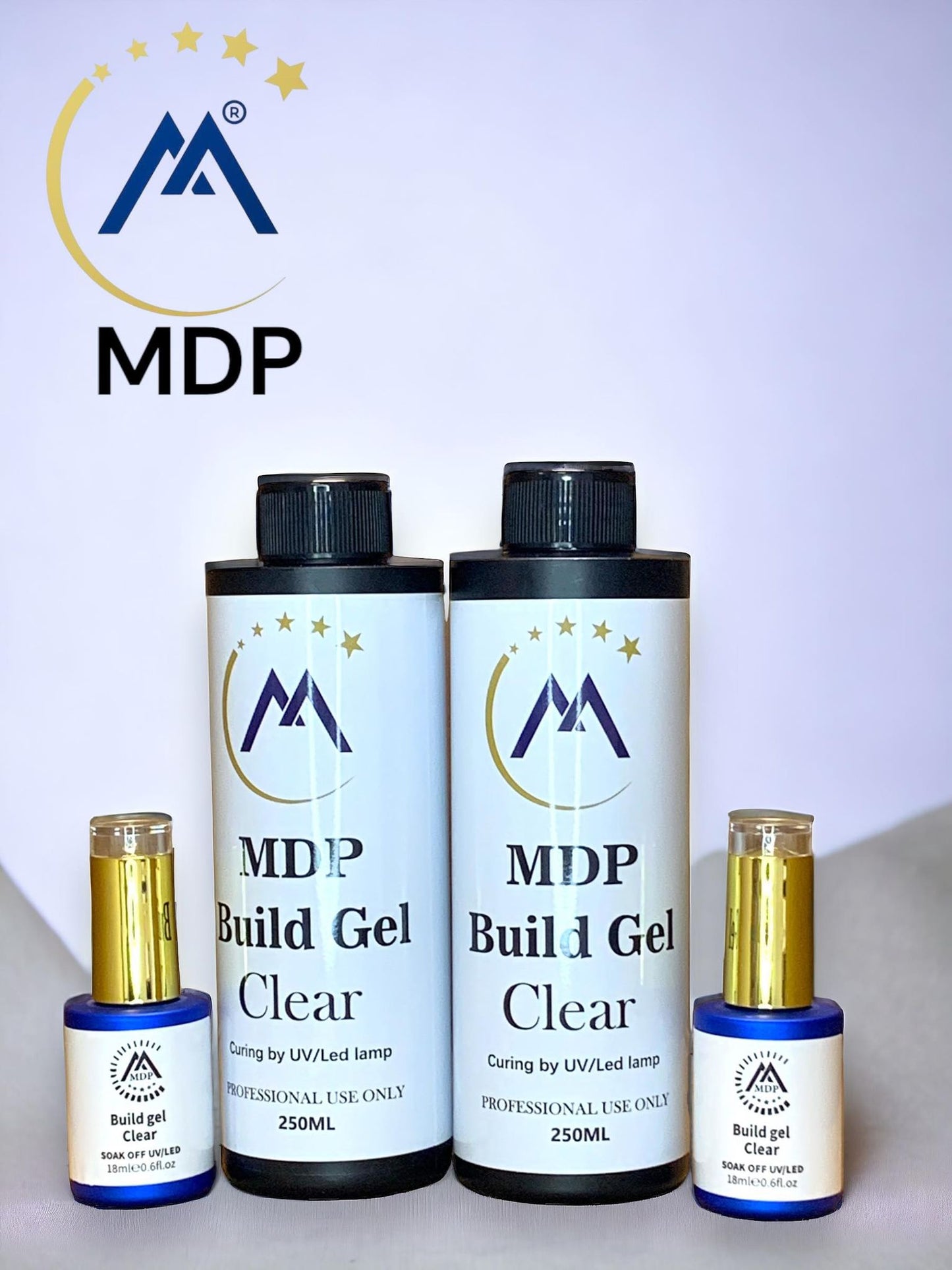 MDP build gel clear