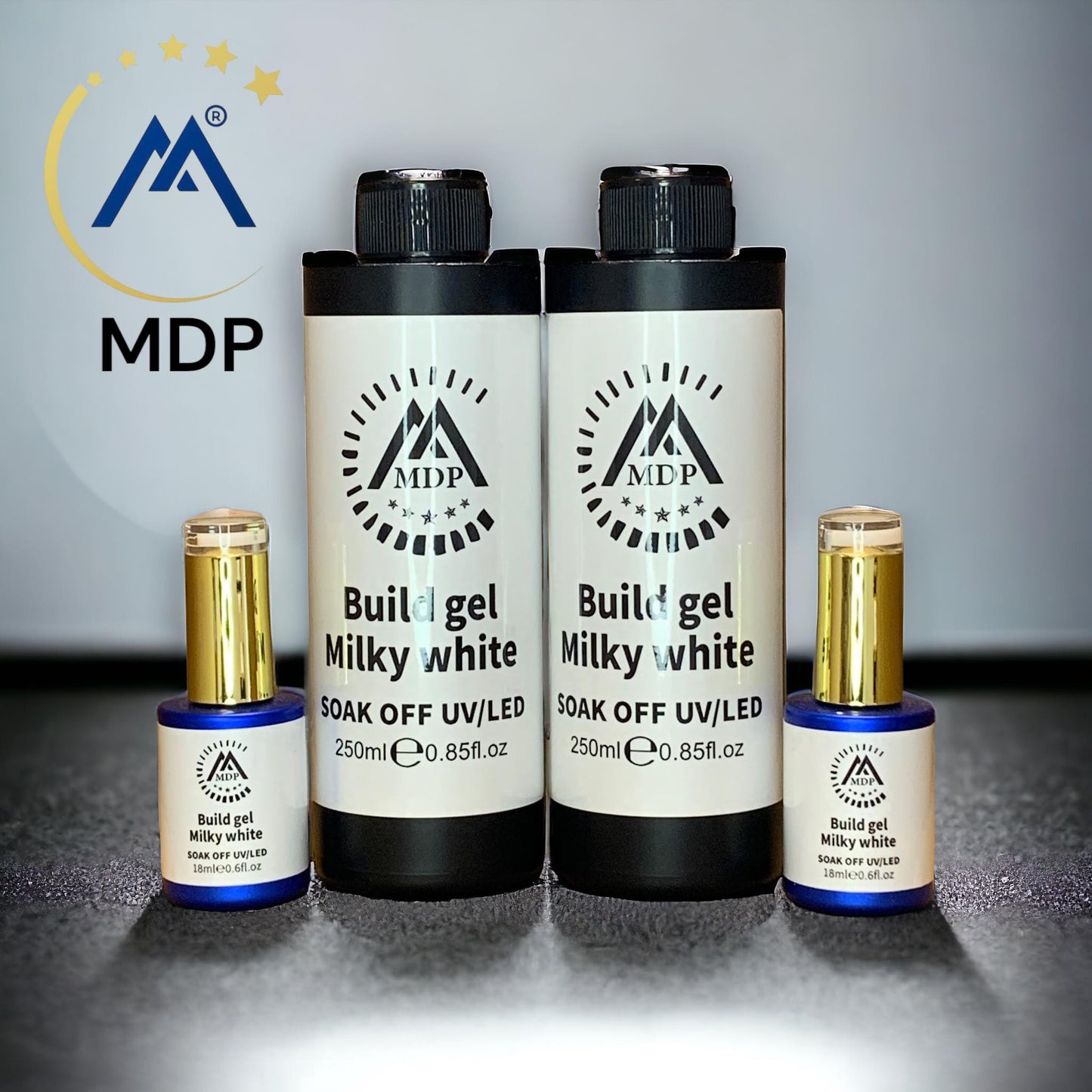 MDP build gel milky white