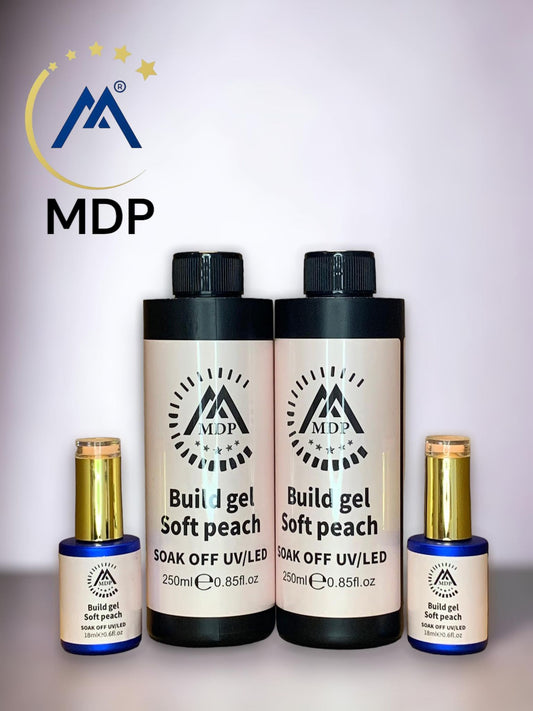 MDP build gel soft peach