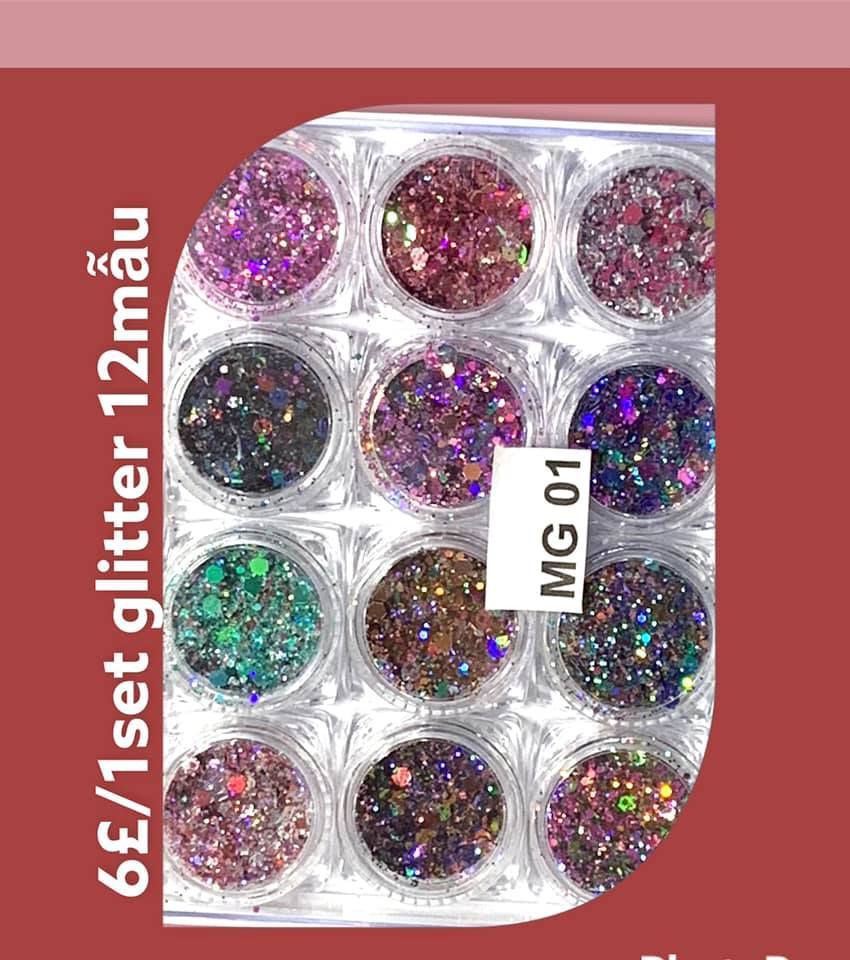 Set Glitter MG 02 (12pcs)